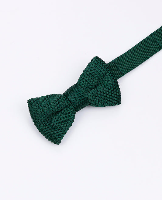 Noeud Papillon Vert n°1 Enfant en Tricot «Léon»