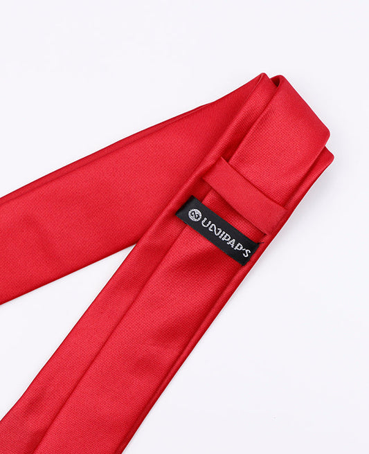 Cravate Rouge n°2 Homme en Polyester | Anatole - Unipap's