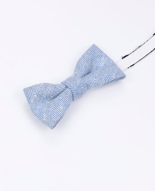 Noeud Papillon Bleu n°1 Enfant en Laine | Claude - Unipap's