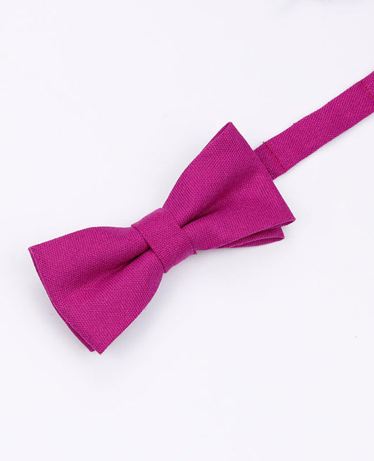 Noeud Papillon Violet n°1 Enfant en Lin | Basile - Unipap's