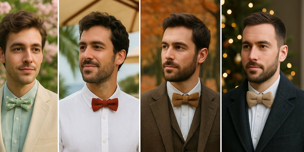 Comment styliser vos nœuds papillon selon les saisons Imagem