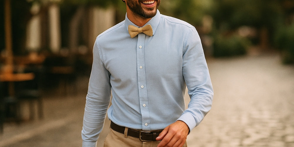 Les avantages des nœuds papillon tricot pour un style décontracté chic Imagem