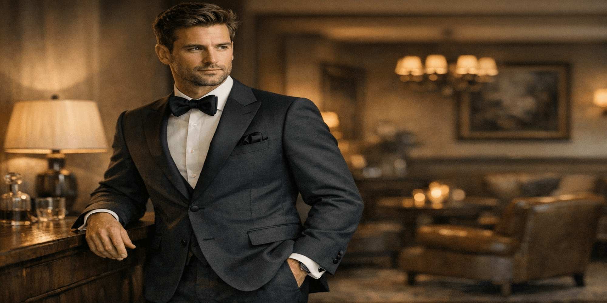 Pourquoi choisir des accessoires de costume noirs pour un look chic ? Imagem