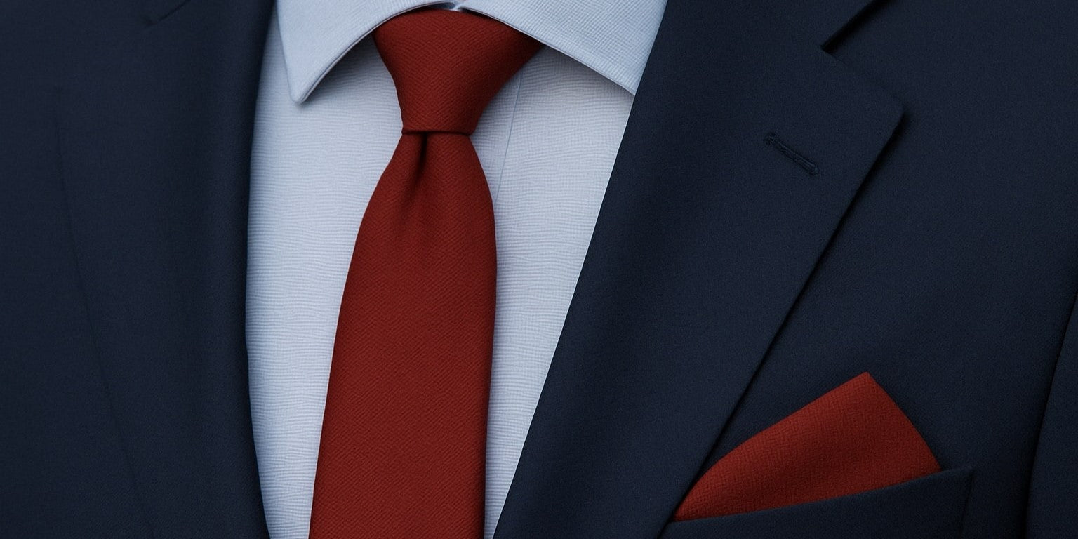 Comment assortir une pochette de costume à une cravate avec élégance ? Imagem