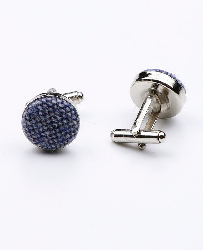 Abotoaduras Azuis n°3 em Lã | Claude - Unipap's