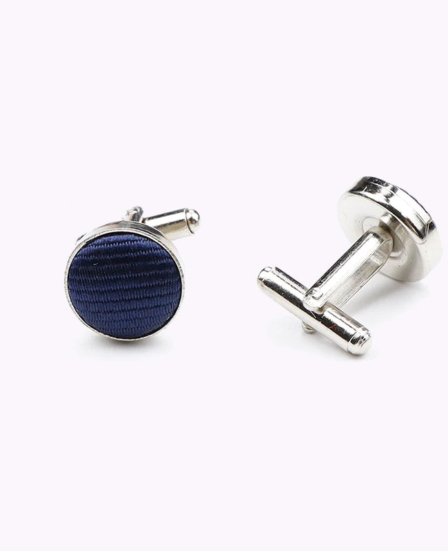 Abotoaduras Azul n°1 em Poliéster
