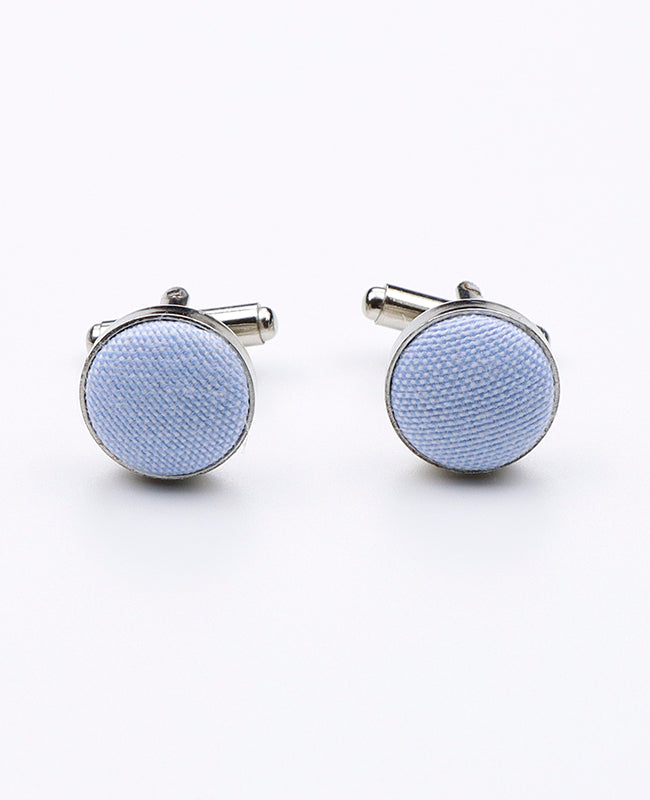 Abotoaduras Azul n°3 em Algodão | Edgard - Unipap's