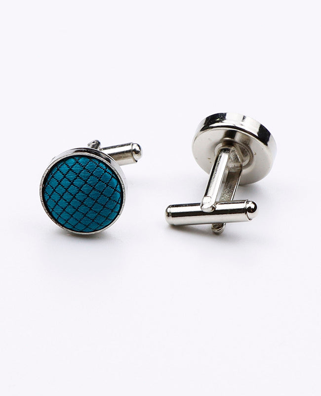 Abotoaduras Azul n°6 em Poliéster | Martin - Unipap's