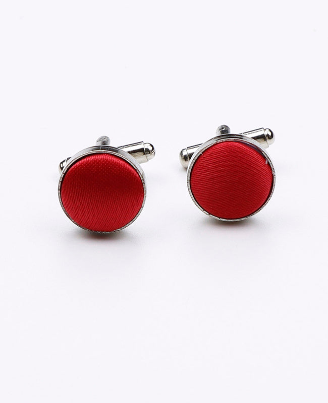 Abotoaduras Vermelho n°2 em Poliéster | Anatole - Unipap's