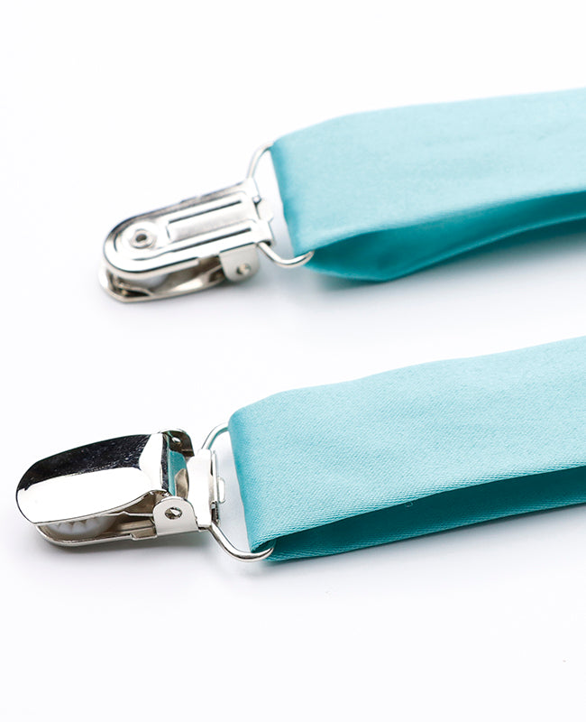 Suspensórios Homem Azul n°4 em Poliéster «Ernest»