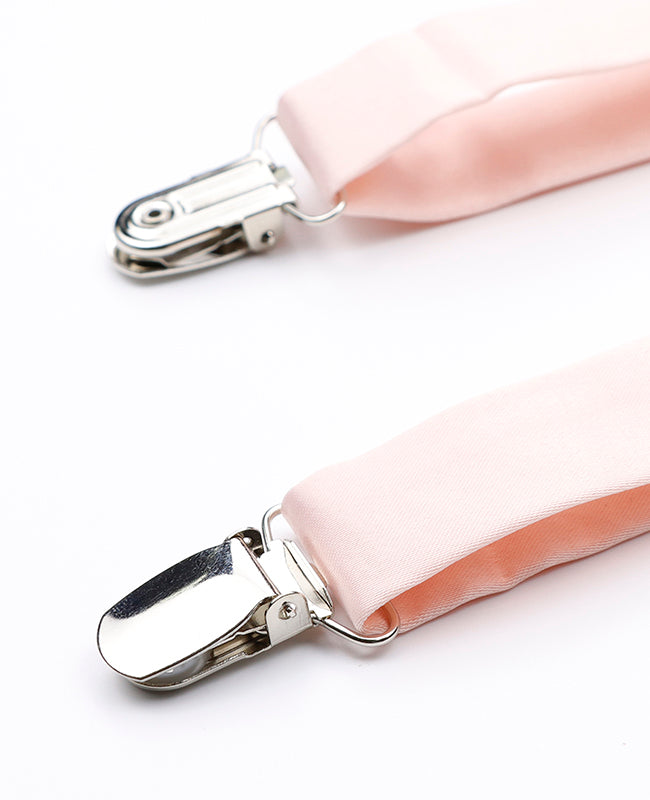 Suspensórios Homem Rosa n°5 em Poliéster «Ernest»