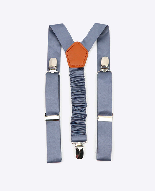 Suspensórios Criança Cinzento em Poliéster «Ernest»