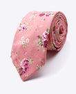 Gravata Liberty Rosa Homem em Algodão | Charles - Unipap's