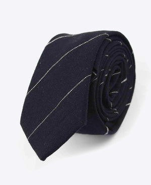 Gravata Tartan Preto n°1 Homem em Algodão | Marcel - Unipap's