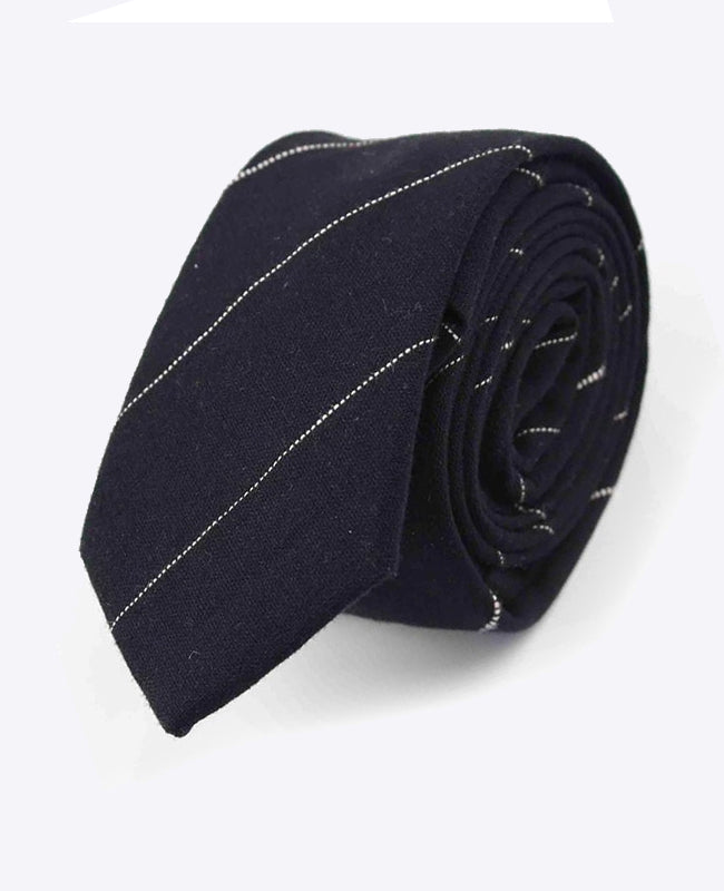Gravata Tartan Preto n°2 Homem em Algodão | Marcel - Unipap's