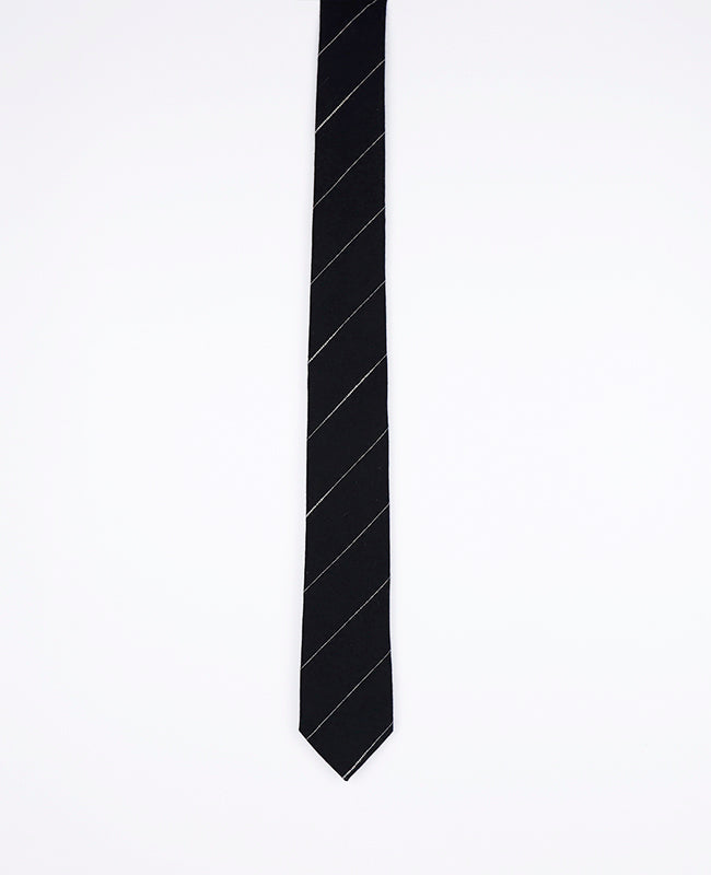 Gravata Tartan Preto n°2 Homem em Algodão | Marcel - Unipap's