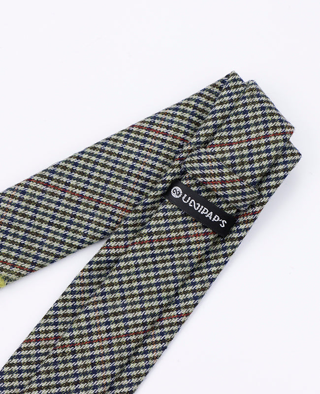 Gravata Tartan Cinzento n°9 Homem em Lã | Nobert - Unipap's