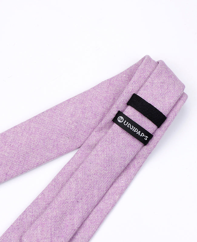 Gravata Violeta Homem em Lã | Claude - Unipap's