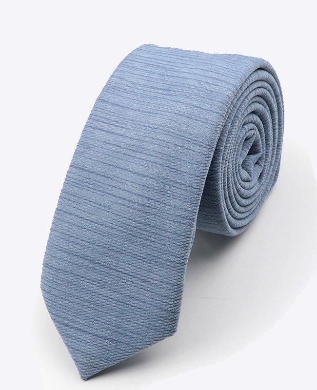 Gravata Azul n°2 Homem em Poliéster | Augustin - Unipap's