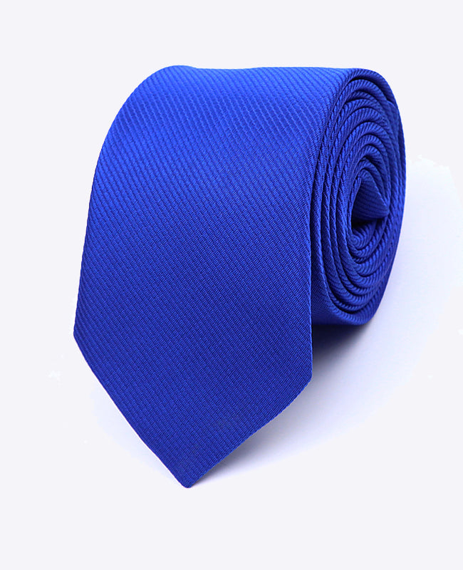 Gravata Azul n°3 Homem em Poliéster | Lucien - Unipap's