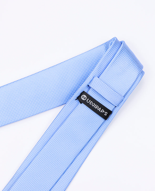Gravata Azul n°4 Homem em Poliéster | Martin - Unipap's