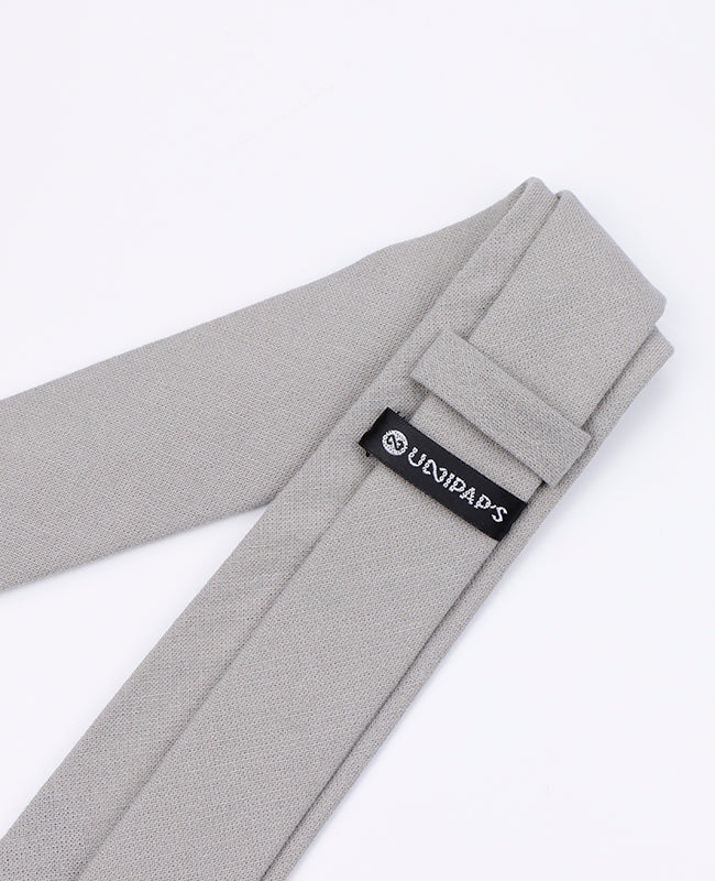 Gravata Cinzento n°3 Homem em Algodão | Edgard | Unipap's