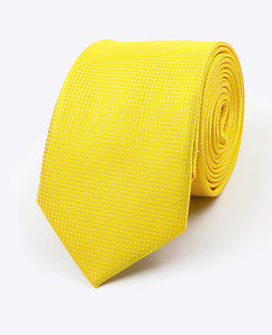 Gravata Amarelo Homem em Poliéster | Martin - Unipap's