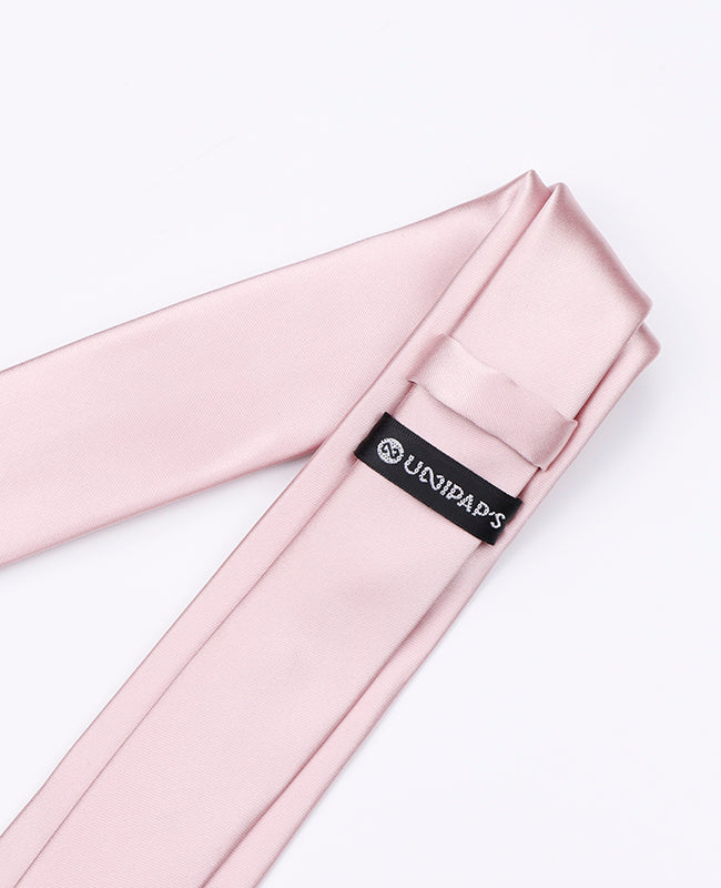 Gravata Rosa Homem em Poliéster | Jules - Unipap's