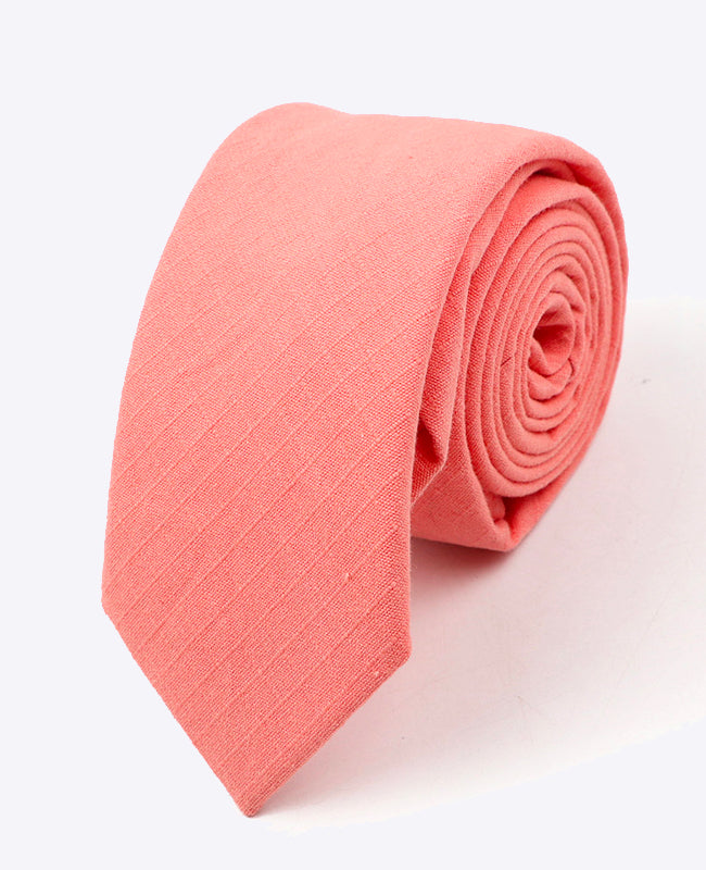 Gravata Rosa n°1 Homem em Algodão | Oscar - Unipap's