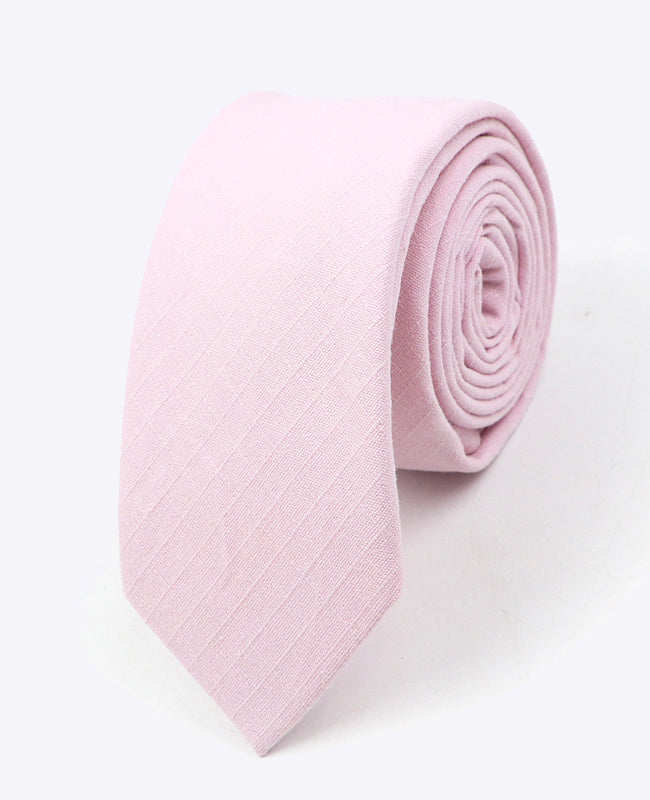 Gravata Rosa n°3 Homem em Algodão | Oscar - Unipap's