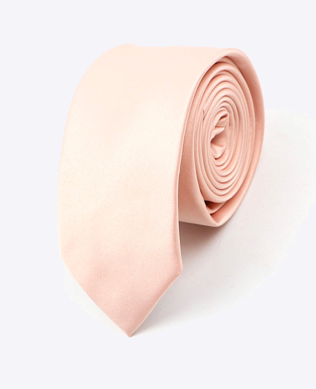 Gravata Rosa n°5 Homem em Poliéster «Anatole»