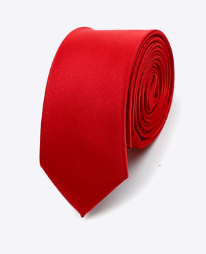 Gravata Vermelho n°2 Homem em Poliéster | Jules - Unipap's