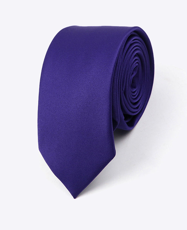 Gravata Violeta n°1 Homem em Poliéster | Anatole - Unipap's