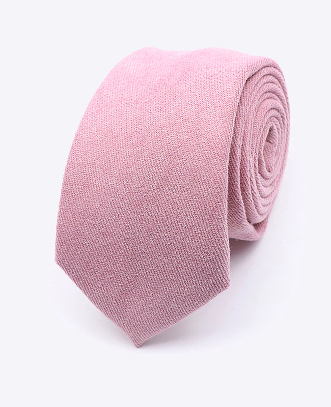 Gravata Rosa n°3 Homem em Efeito Veludo | Simon - Unipap's