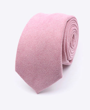 Gravata Rosa n°3 Homem em Efeito Veludo | Simon - Unipap's