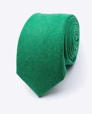 Gravata Verde n°3 Homem em Efeito Veludo | Simon - Unipap's