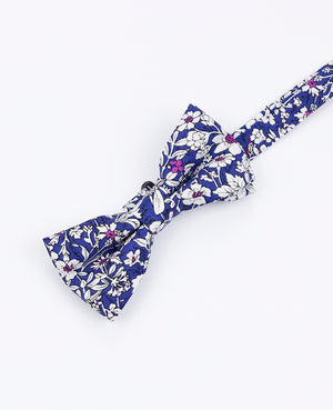 Laço Liberty Azul n°1 Criança em Algodão | Clovis - Unipap's