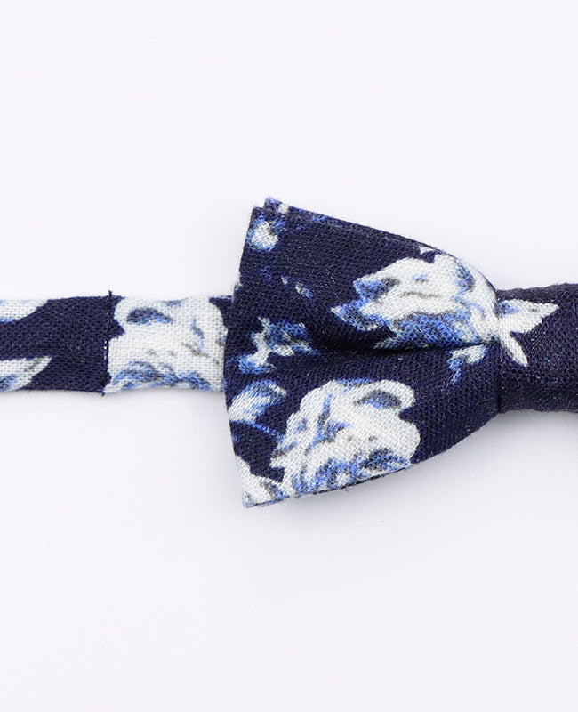 Noeud Papillon Liberty Bleu n°6 Enfant en Coton | Charles - Unipap's