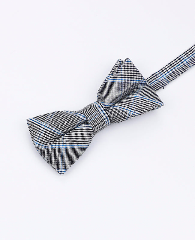 Laço Tartan Cinzento n°1 Criança em Algodão | Marcel - Unipap's