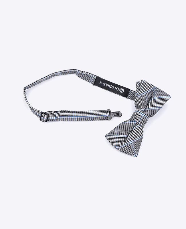 Laço Tartan Cinzento n°1 Criança em Algodão | Marcel - Unipap's