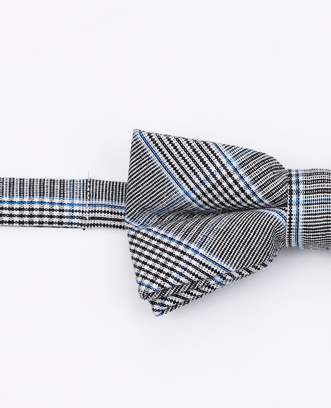 Laço Tartan Cinzento n°1 Criança em Algodão | Marcel - Unipap's