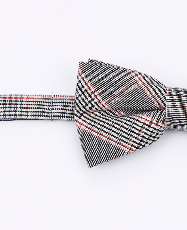 Laço Tartan Cinzento n°2 Criança em Algodão | Marcel - Unipap's