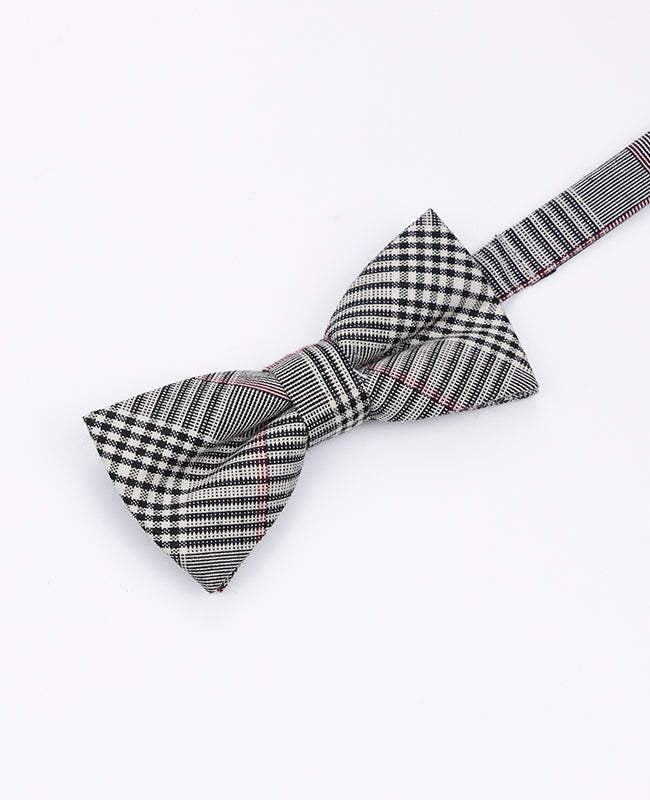 Laço Tartan Cinzento n°3 Criança em Algodão | Marcel - Unipap's