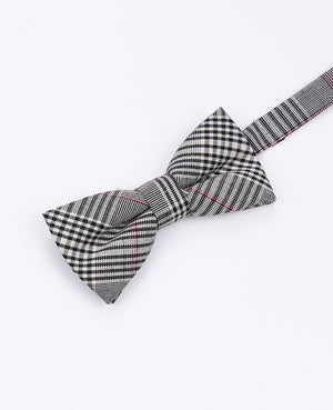 Laço Tartan Cinzento n°3 Criança em Algodão | Marcel - Unipap's