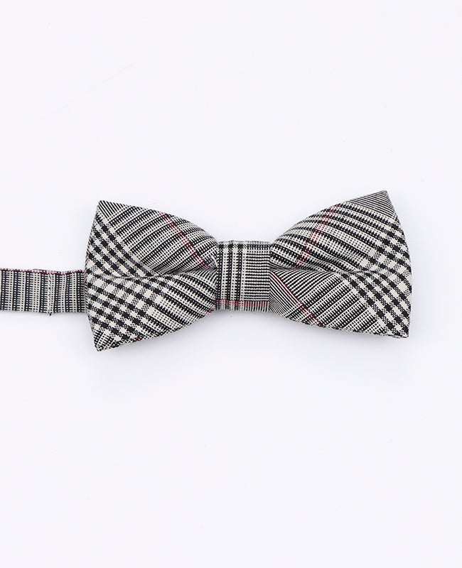 Laço Tartan Cinzento n°3 Criança em Algodão | Marcel - Unipap's