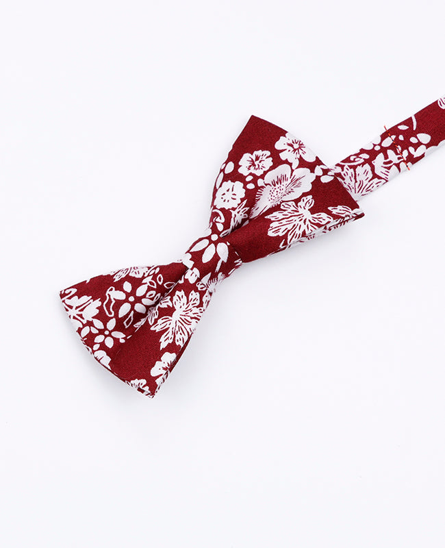 Laço Liberty Vermelho n°2 Criança em Algodão | Clovis - Unipap's