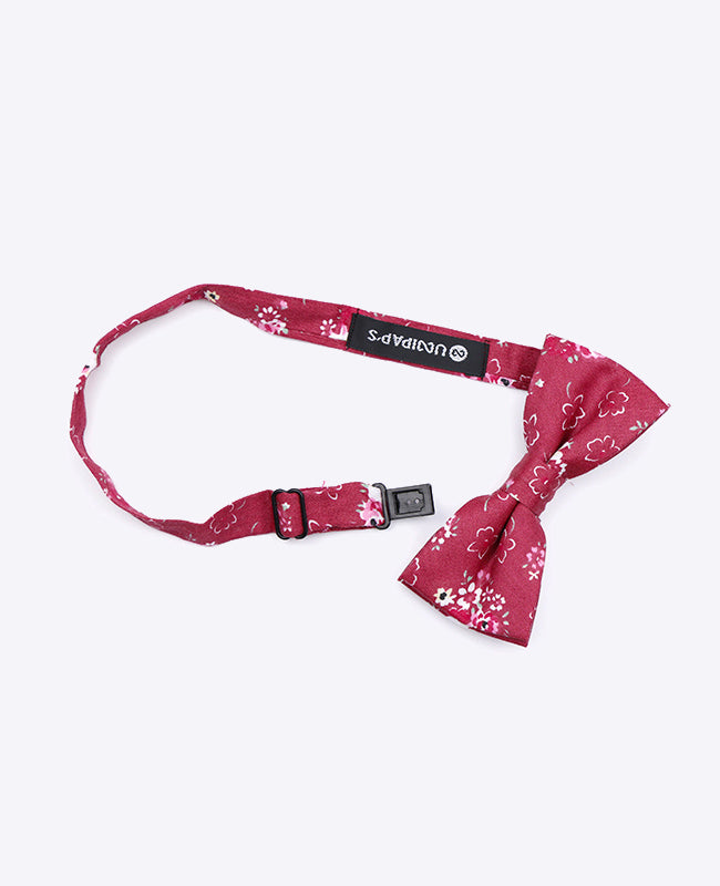 Laço Liberty Vermelho n°2 Criança em Algodão «Gaspard»