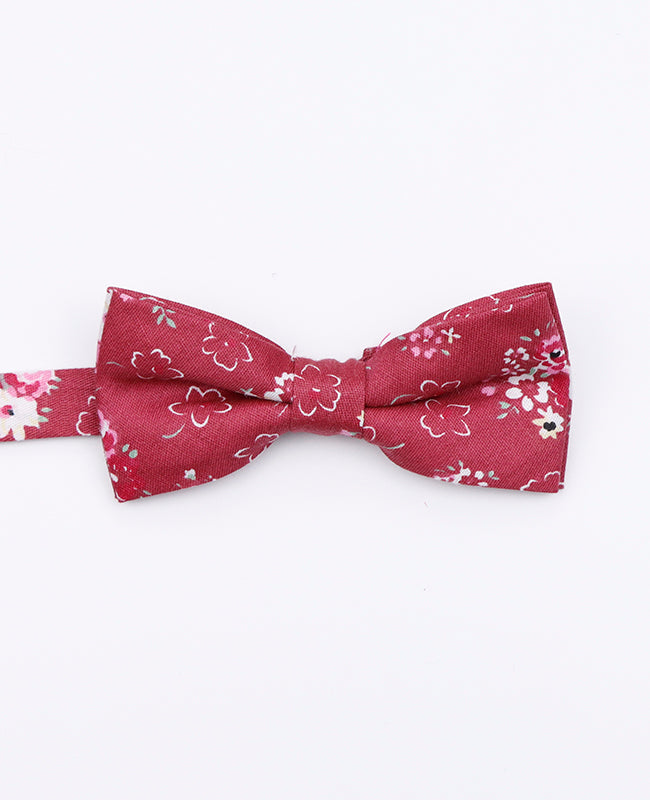 Laço Liberty Vermelho n°2 Criança em Algodão «Gaspard»