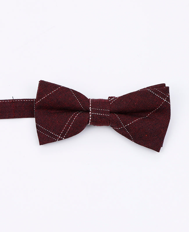 Laço Tartan Vermelho Criança em Algodão | Marcel - Unipap's