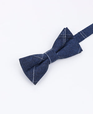 Laço Tartan Azul Criança em Algodão | Marcel - Unipap's